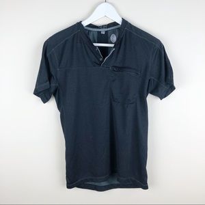 Club Ride Size XS short sleeve Shirt Workout Black